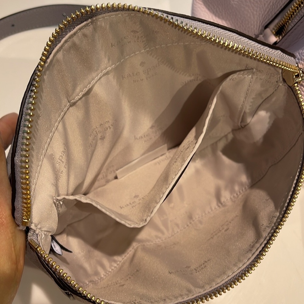 Kate Spade Lena Belt Waist Bag Fanny Pack Mountain Grey NWT - Picture 16 of 16